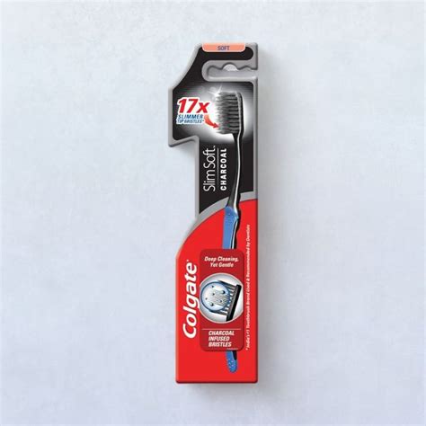 Colgate Toothbrush Slim Soft Charcoal Piece Buy Online At Near Me