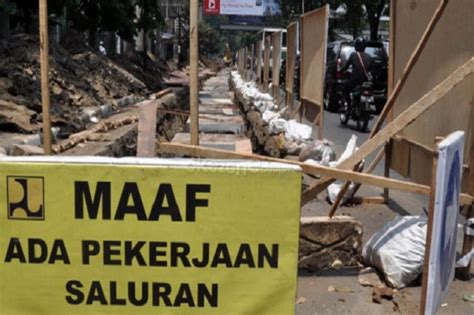 Ada Proyek Gorong Gorong Begini Pengalihan Arus Lalu Lintas Di Jalan I