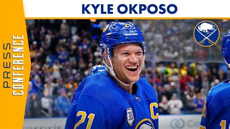 That S A Gutsy Game Sabres Captain Kyle Okposo After Game Against