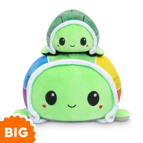 TeeTurtle Big Reversible Turtle Plushie | Home of the Original ...