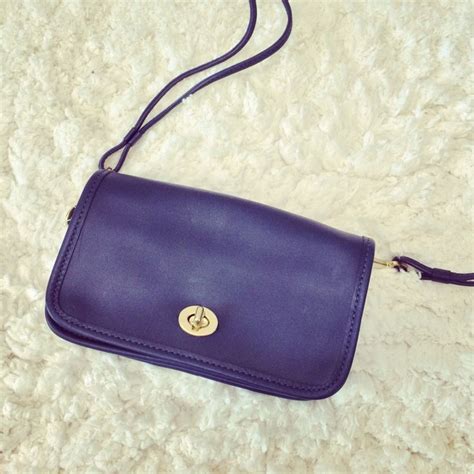 Navy Coach Crossbody Stylish Petite Petite Fashion Hottest Trends