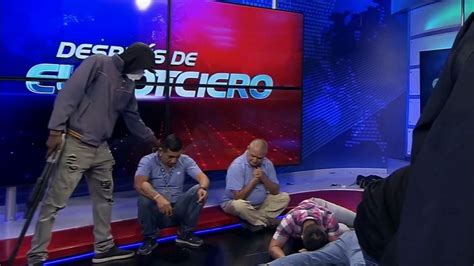 Toma de TC Televisión en Ecuador Periodistas narran el ataque