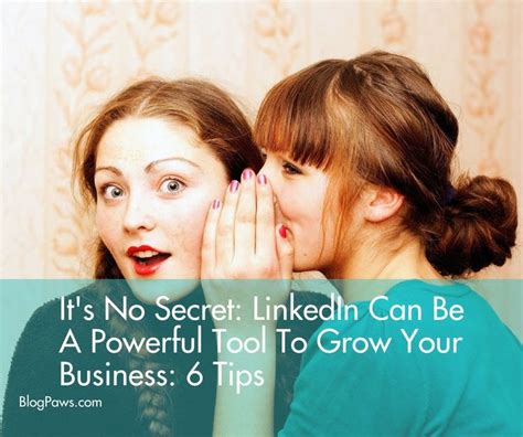 6 Secrets To Growing Your Business Using Linkedin