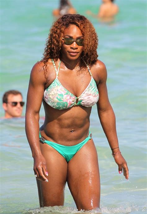 Serena Williams Mostra Corp O Em Dia De Praia Em Miami Quem Quem News