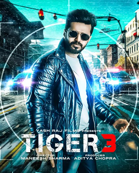 Tiger 3 Movie Poster on Behance