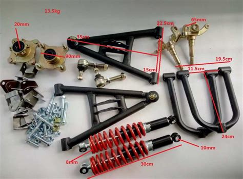 Atv Go Kart Karting Diy Motorcycle Front Transmission Steering Suspension Structure Support