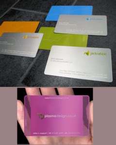 Great Metal Business Card Designs Who Helps Grow Your Business