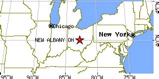 New Albany, Ohio (OH) ~ population data, races, housing & economy