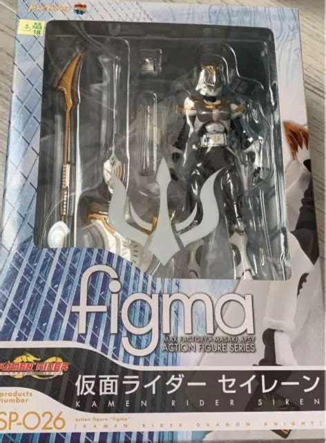 FIGMA SP 026 KAMEN Rider Dragon Knight Kamen Rider Siren Figure Medicom