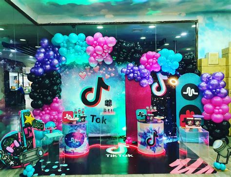 Fiesta de Tiktok Descubre las mejores ideas para decorar el cumpleaños