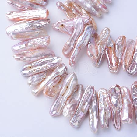 Natural Baroque Pearl Keshi Pearl Beads Strands Lbeads