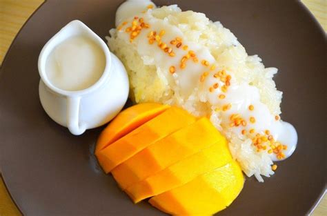 Pulut Mempelam Mangga Mango Glutinous Rice From Perlis Malaysia Streeteats