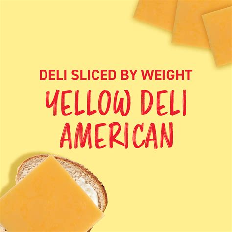 Land O Lakes Refrigerated Yellow Deli American Cheese Product Sliced