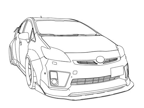 Prius Coloring Page Ultra Coloring Pages Coloring Pages Prius Color