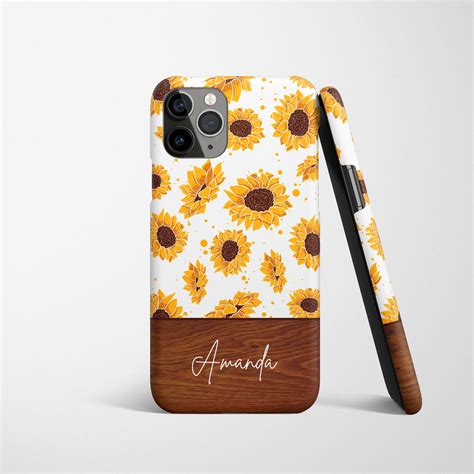 Sunflowers Custom Case Iphone Pro Case Iphone Case Etsy