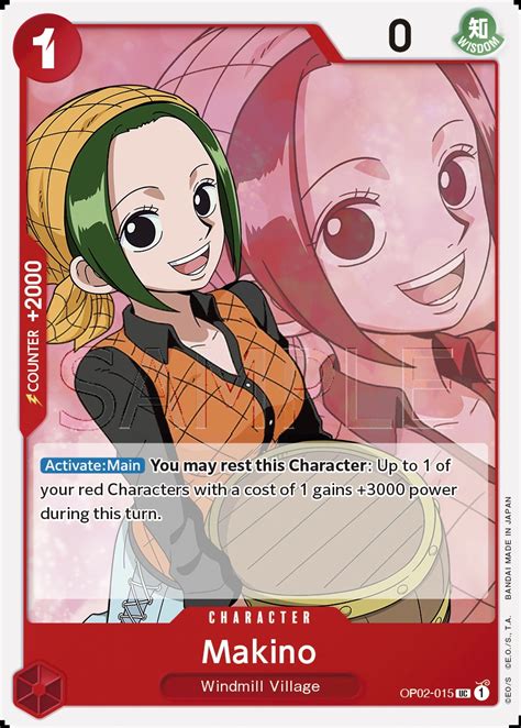 OP02-015 Makino One Piece Card Game Card | One Piece Card Game