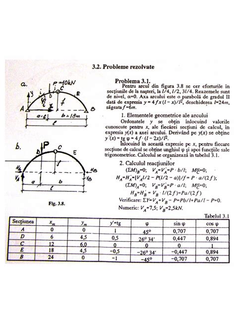 PDF Exemplu De Calcul Pentru Eforturi La Arce DOKUMEN TIPS