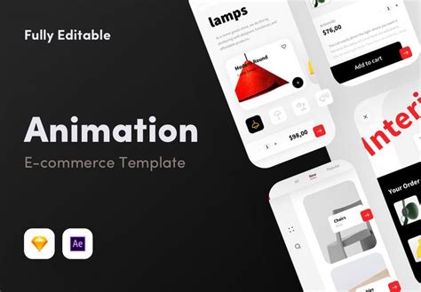 Animated E Commerce Template Themes And Templates Ecommerce Template