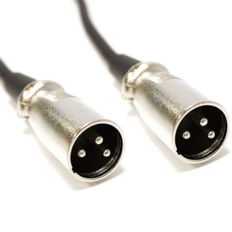 Dmx512 Dmx Cable Xlr 3pin Male To 3pin Xlr Male 05 M Cablematic