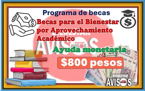 Programa De Becas Para El Bienestar Por Aprovechamiento Acad Mico