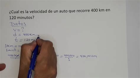 Tiempo Que Tarda Un Coche En Recorrer 45 Km A Una Velocidad De 30 Km H