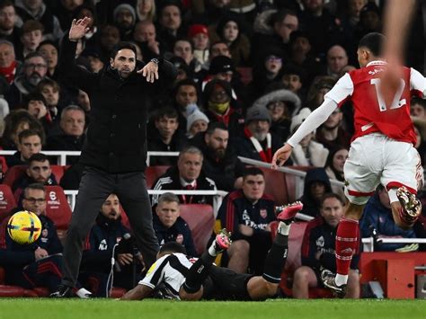 Arsenals Mikel Arteta Defends Touchline Passion After Newcastle Row