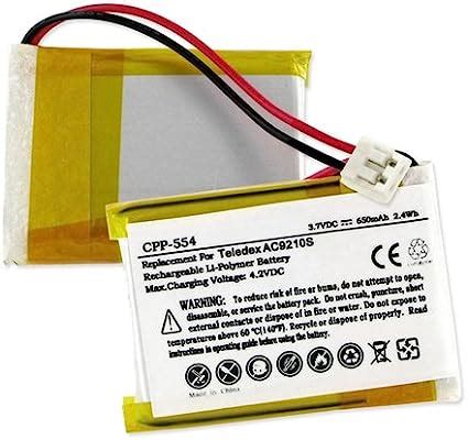 Empire CPP 554 Polímero de Litio 650mAh 3 7V batería Recargable