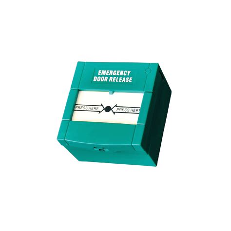 Resettable Emergency Call Point Double Pole Green 88mm 88mm MDY Group