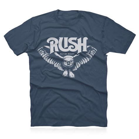 Fly By Night Indigo Tee | Shop the RUSH Backstage Official Store