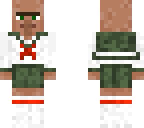 villager nitwit in seifuku | Minecraft Skin