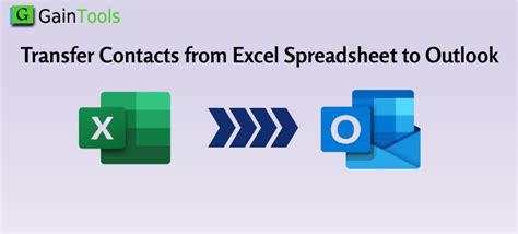 Transfer Contacts From Excel Spreadsheet To Outlook Quickly