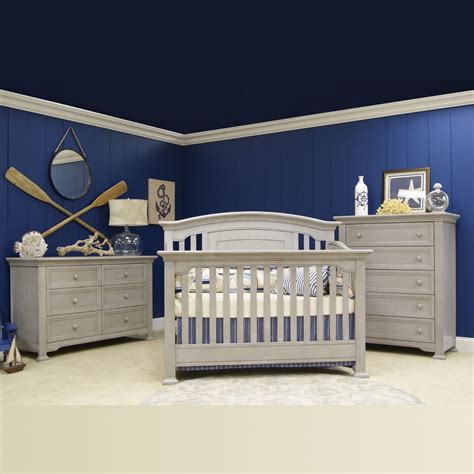 Munire 3 Piece Nursery Set Medford Lifetime Crib 6 Drawer Double