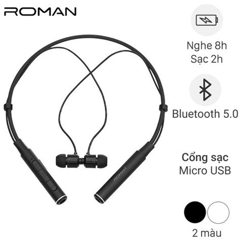 So sánh chi tiết Tai nghe Tai nghe Bluetooth Roman Z6000s với Tai nghe