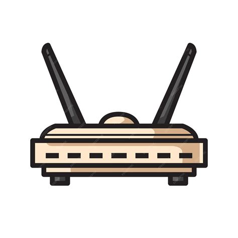 Premium Vector | Home router electronic clipart