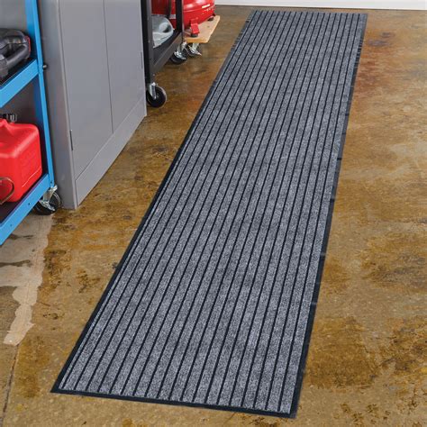 Collections Etc Extra Long Non Slip Polyester And Pvc Utility Runner