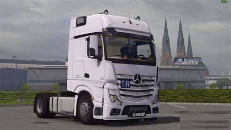 Download Mercedes Actros Mp4 V1 Mod For Euro Truck Simulator 2 🚗