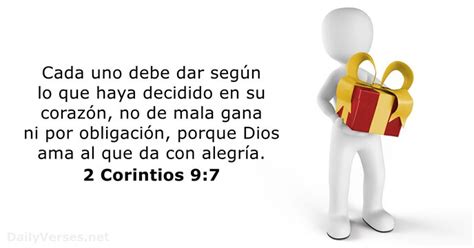 25 Versículos de la Biblia sobre Dar DailyVerses net