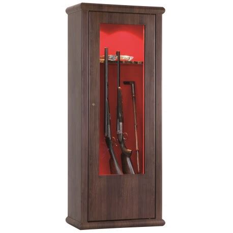 Armoire Forte Vitrine Infac Wood Look 12 16 Armes Coffres Forts