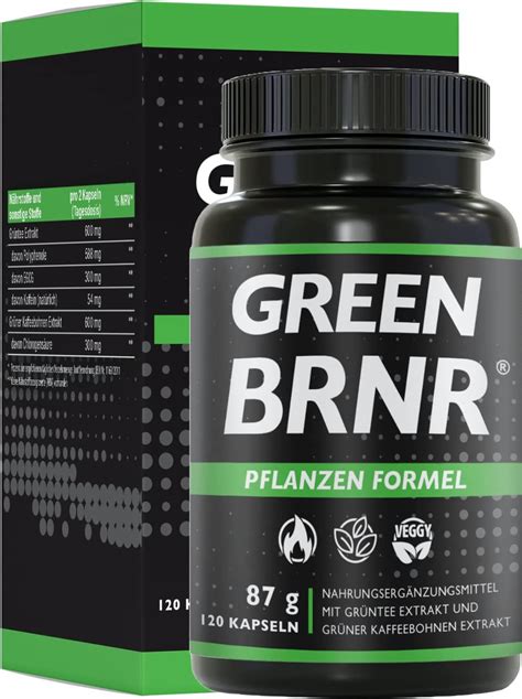 Brnr Green Brnr Gr Ntee Extrakt Hochdosiert Kapseln Mit Extra