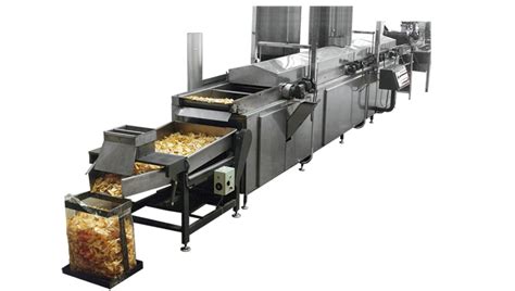 Maquinaria Continua Para Fabricaci N De Patatas Fritas Proceso