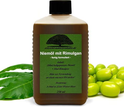 Erlesene Naturprodukte Neem L Niem L Mit Rimulgan Emulgator