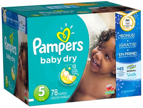 Pampers Baby Dry Sesame Street Super Pack Diapers Size 5 (27+ LBS ...