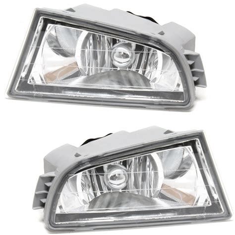 Teledu Set Of Clear Lens Fog Light For Acura Honda Left Right