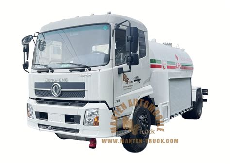 High Quality Dongfeng 4X2 5ton 10m3 LPG Gas Tank Truck Mobile LPG Truck