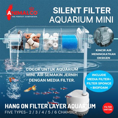 Jual Filter Air Gantung Akrilik Aquarium Hang On Hanging Hangon