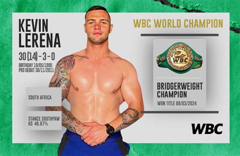 Bridgerweight Boxing Ranking Male Champions Wbc