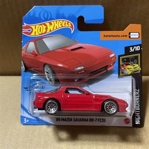 ホットウィール HOTWHEELS MAZDA SAVANNA RX FC S マツダ サバンナ FC 赤 レッド Hot