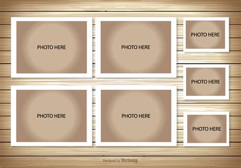 Photo Collage Template 101161 Vector Art At Vecteezy