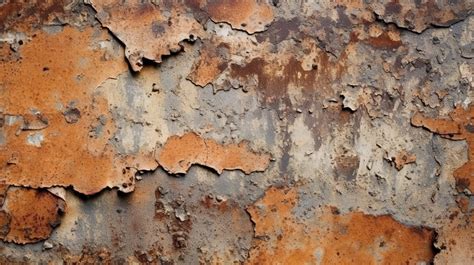 Weathered And Corroded Metal Textures And Surfaces Background Rusty