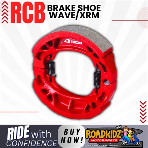 RCB BRAKE SHOE MIO SPORTY M3 GT125 SOULTY AEROX HONDA CLICK BEAT BEAT F